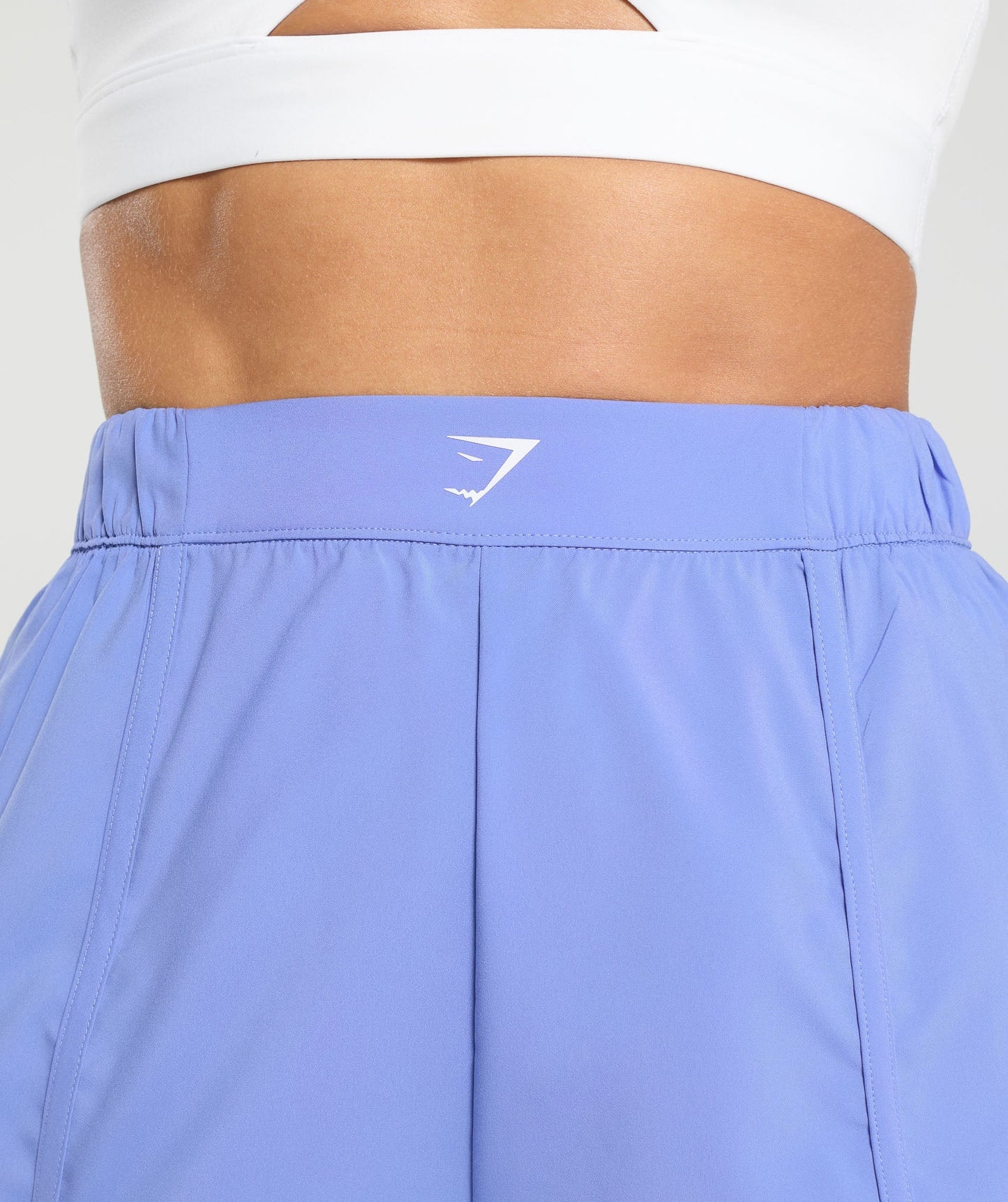 GYMSHARK SCALLOP HEM SHAPED SHORTS