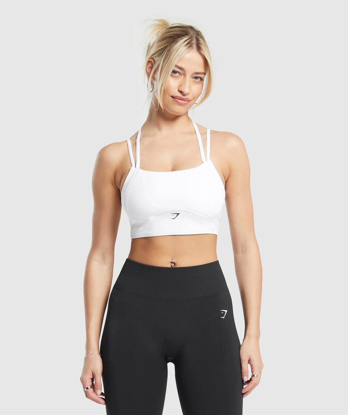 GYMSHARK HALTERNECK CROP CAMI TANK