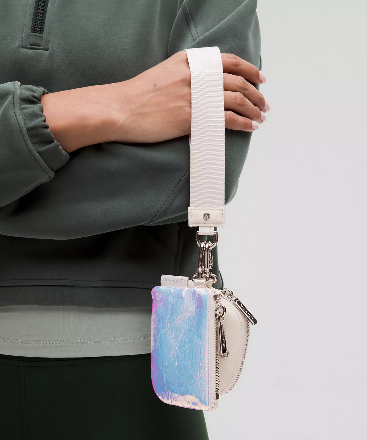 Lululemon Dual Pouch Wristlet Iridescent