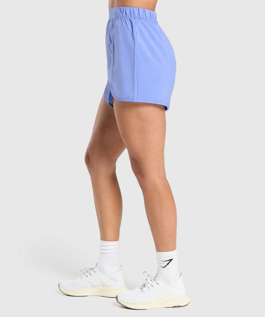 GYMSHARK SCALLOP HEM SHAPED SHORTS